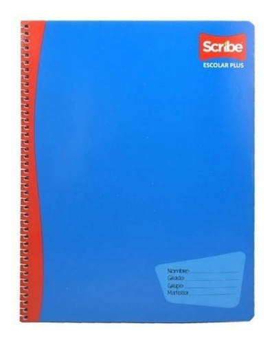 Cuaderno Scribe Profesional 100 Hojas Cuadro Chico