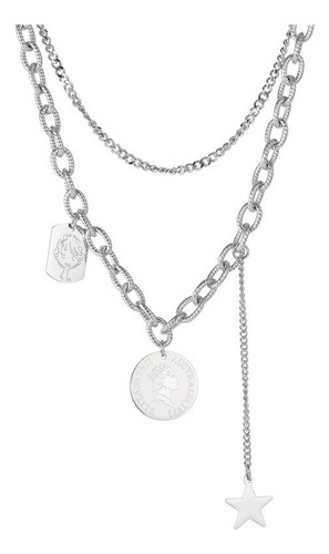 E Collar Ticared Urbano Cll1183 Estrella Monedas
