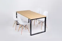 Comprar Mesa 140x80 Guatambú + 4 Sillas Eames - Potro Mobiliario