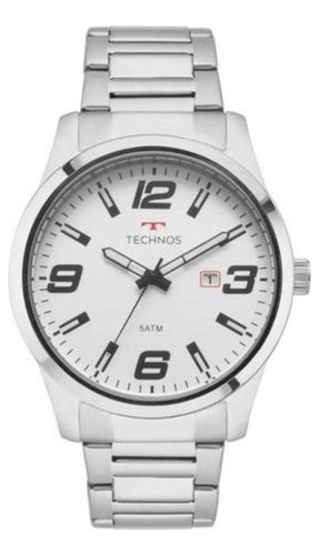Relógio Masculino Technos Sport Racer Prateado 2115mols/1b