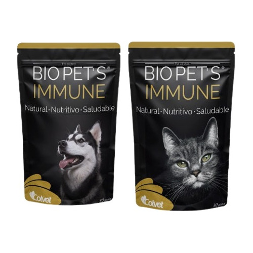 Bio Pets Inmune Nutraceútica Por 30 Gomitas Perros/gatos