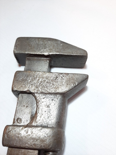 Imagen 5 de 6 de Antigua Llave Francesa Principios De Siglo Funciona Ro 1628