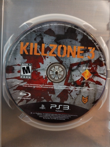 Juego De Playstation 3 Ps3 Killzone 3