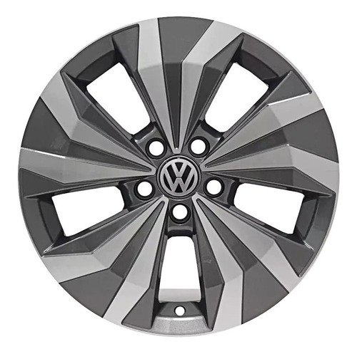 Llanta Deportiva Aleacion Vw T-cross 5x100 Rodado 17 Cavalin