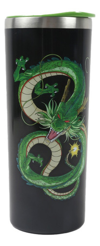 Termo Metálico Dragon Ball Z Geek Industry 591 Ml Color Shenlong