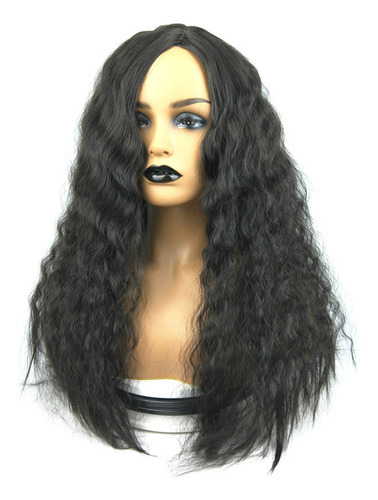 Peluca De Pelo Largo Y Rizado De La Marca Y Fashionable Con