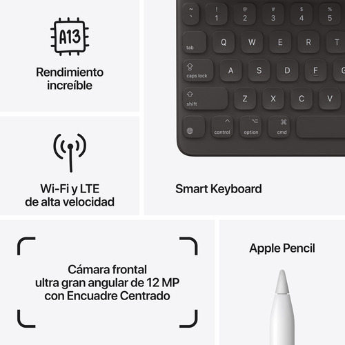 Apple iPad (9ª generación) 10.2" Wi-Fi 64GB - Gris espacial