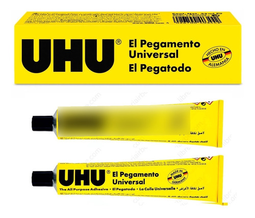 Cemento / Pegamento Uhu 35ml. Universal Instantaneo Fabrica