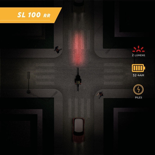 Luz Trasera Para Bicicleta Led Pilas