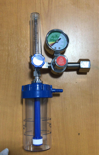 Regulador De Oxígeno Con Manómetro Para Bombona