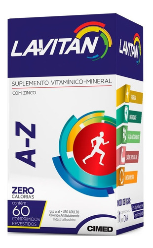 Lavitan Suplementos 60 Drágeas