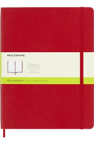 Sketchbook Moleskine Classic Notebook, Tapa Blanda, Xl (7,5 