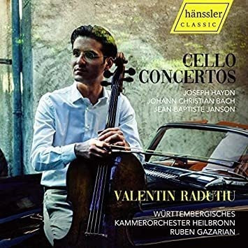 Bach J.c. / Radutiu / Gazarian Cello Concertos Usa Import Cd
