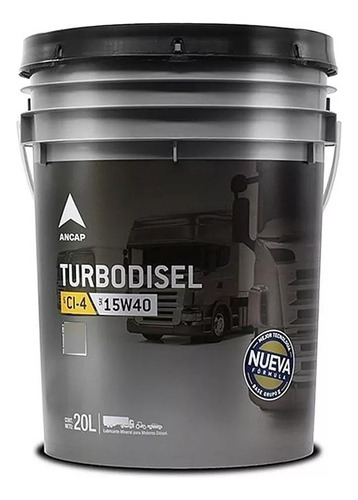 Aceite 15w40 Turbo Disel Ancap Lubricante 20 Lts - Mileban