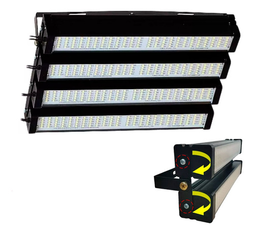 Refletor De Led Osram 400watts Ilumix Ip66 Bivolt Carcaça Branco Luz Branco-frio 110v/220v