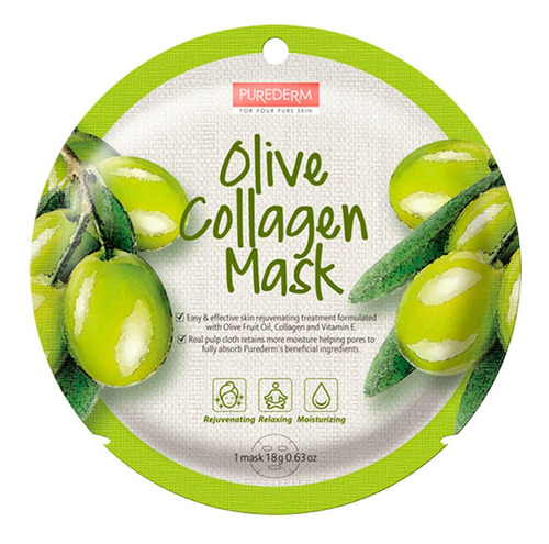 Purederm Mascara De Oliva  Colageno Y Vitamina E