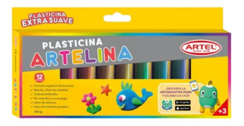 Estuche Plasticina Artelina Artel - Ofieduc