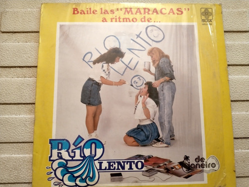 Río Lento  Baile Las Maracas A Ritmo  Lp Vinilo.