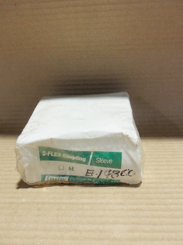 New S-flex Coupling Lovejoy Lj 6e Sleeve E-14860 Eez