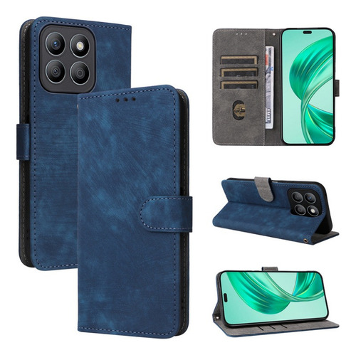 Funda Para Honor X8b Resistente Los Arranques Cuero