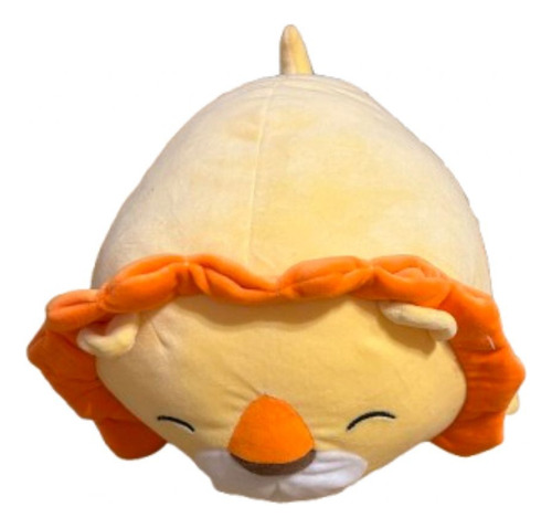 Peluche Infantil Cuphead Dibujos Animados Amarillo Beige
