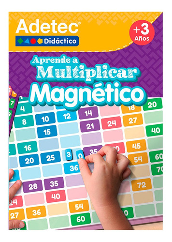 Tablas Multiplicar Láminas Magnéticas Juega Y Aprende