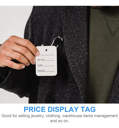 Etiquetas Para Ropa Talla Y Precio Etiqueta Mercería 1000 Pz