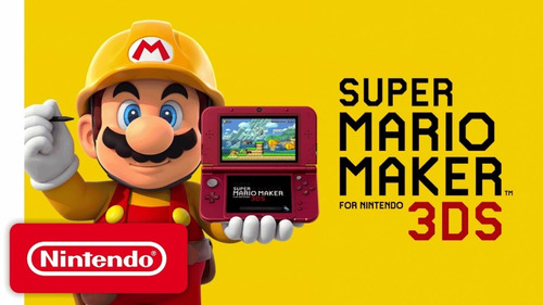 Juegos Digitales 3ds!! Super Mario Maker 3ds!!