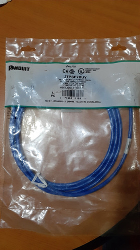 Cable De Red ,patch Cord Cat 6 2.13 Mtrs