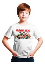 Comprar Remera Kids Algodon Con Estampa Dtf Roblox