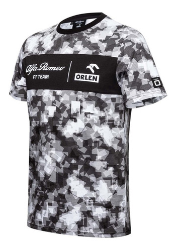 Imagen 3 de 9 de Playera Camo Alfa Romeo Valtteri Bottas/ Zhou Pieza Genuina