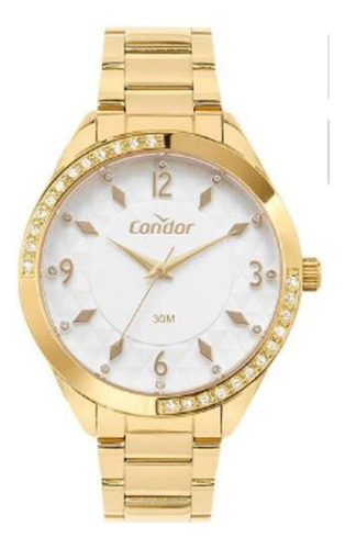 Relógio Condor Feminino Dourado Co2039mtx/k4k 41mm 30m