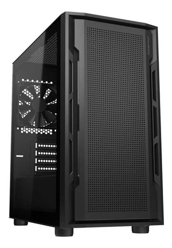 Gabinete Cougar Uniface Mini Black Compacto Mini-torre Color Negro