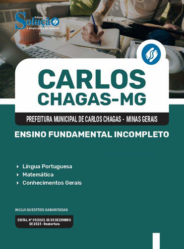 Apostila Carlos Chagas Mg - Ensino Fundamental Incompleto