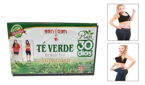 Te Verde, Quemador De Grasa 100% Original ,3 Cajas 