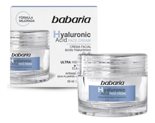 Crema Facial Babaria Acido Hialuronico - mL a $798