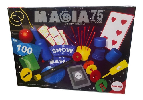 Juego De Magia 75 Trucos Set Juguete Original Antex Educando