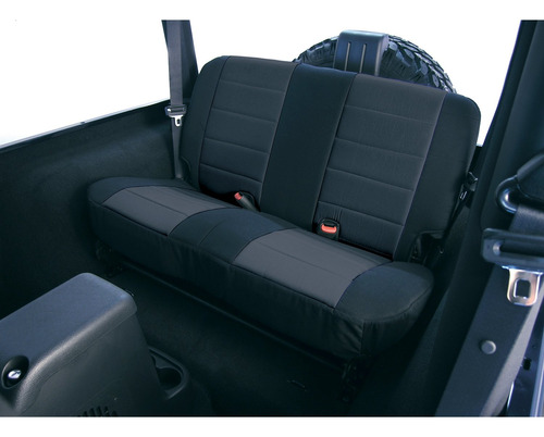 Funda Para Asiento Trasero Neopreno Color Negro 97-02 Jeep