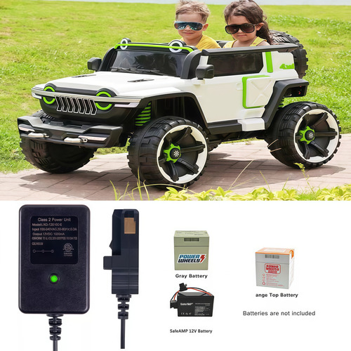 Nana Cargador 12v Para Baterias Power Wheels Carritos Electricos