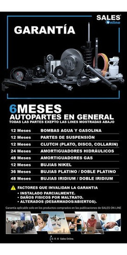 Polea Cigüeñal Saab 93 2.0l L4 2007