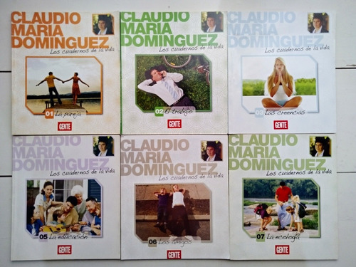  Cuadernos De La Vida Claudio María Domínguez  6 Ejemplares.
