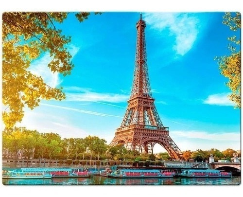 Quebra Cabeça Puzzle 1000 Peças Paris Torre Eiffel Toyster
