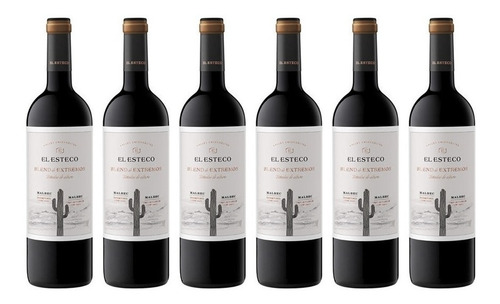 Imagen 2 de 2 de Vino El Esteco Blend De Extremos Malbec 750ml