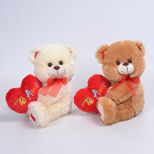 Peluche Oso Corazon Te Amo Super Tiernos 24 Cm En Cadia