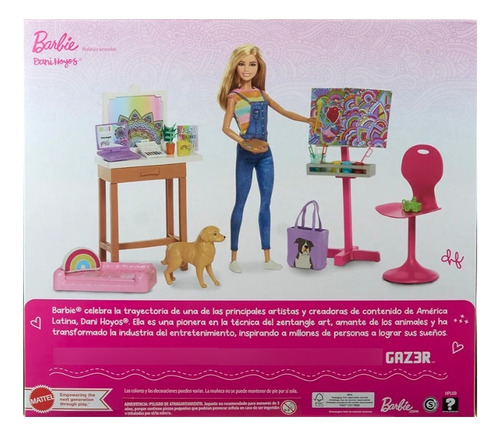 Set De Juego Barbie Dani Hoyos Multicolor