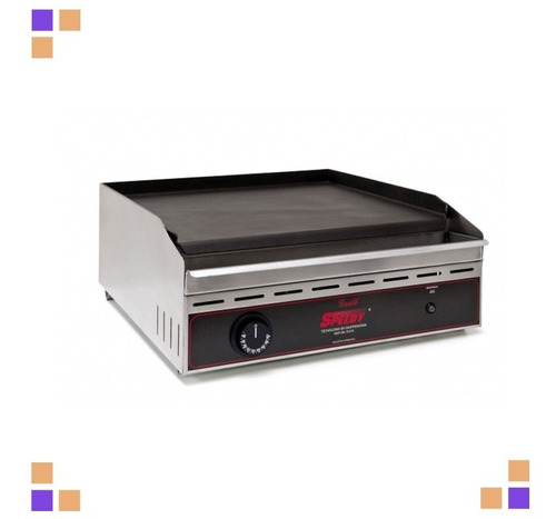 Plancha Lisa Electrica Speedy Grill C/ Termostato