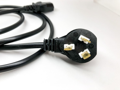 Cable Power Alimentación Computación 3 Metros 3x1mm Interloc