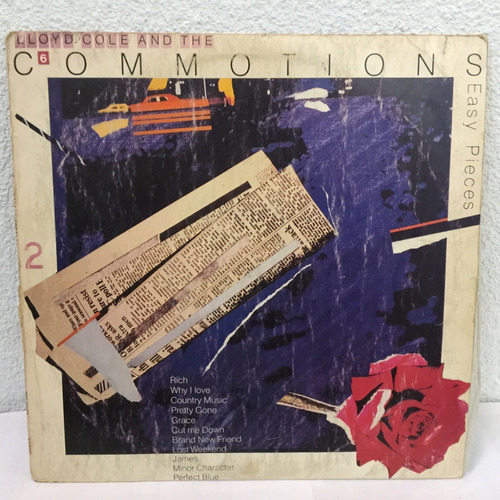Lloyd Cole Commotions - Easy Pieces - Vinilo Lp