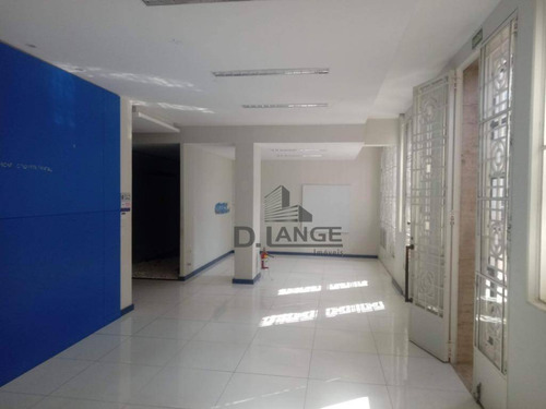 Prédio Para Alugar, 834 M² Por R$ 27.000,00/mês - Centro - Campinas/sp - Pr0440