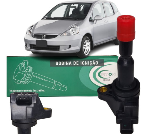 Bobina De Ignição Fit 1.5 16v 2003 2004 2005 2006 2007 2008